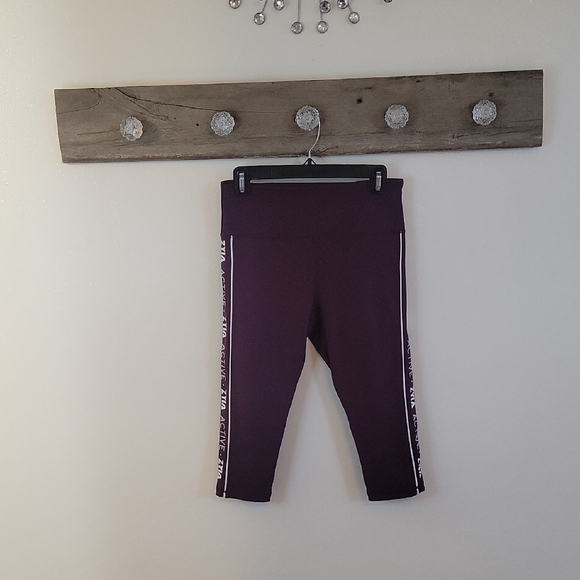NWOT Zyia Active Xarpis  Leggings in Deep Purple SZ 8/10 - Picture 1 of 6